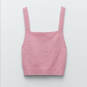 Zara knit tank NWT
